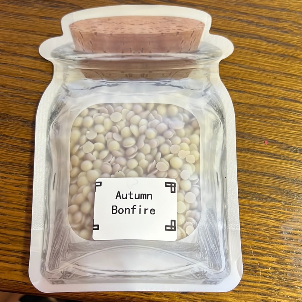 Pink Zebra AUTUMN BONFIRE Scented Wax Sprinkles Blend 2 oz bag